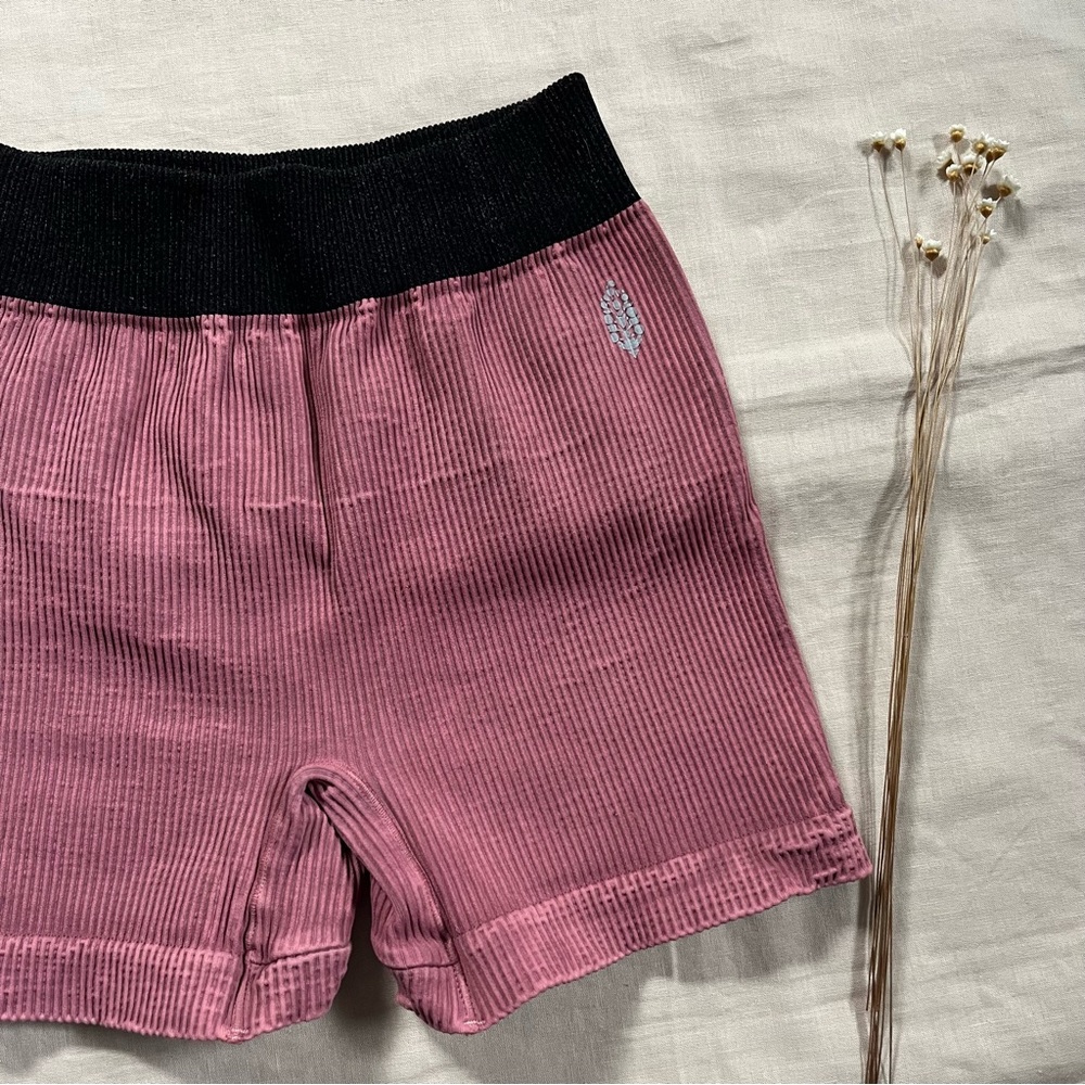 Free People Mauve Prajna Shorts